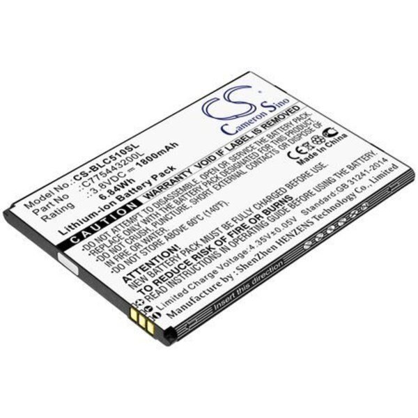 Replacement for BLU C050 Battery, Ilc, Mfr#: C050